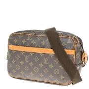 Pre-owned Canvas louis-vuitton-bags Louis Vuitton Vintage , Brown , Da...