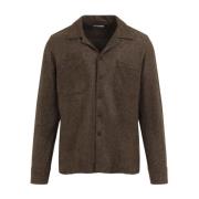 Bruine Overhemden voor Mannen Aw24 Universal Works , Brown , Heren