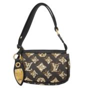 Pre-owned Canvas clutches Louis Vuitton Vintage , Brown , Dames