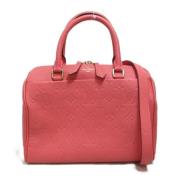 Pre-owned Leather louis-vuitton-bags Louis Vuitton Vintage , Pink , Da...