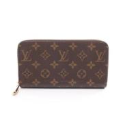 Pre-owned Plastic wallets Louis Vuitton Vintage , Brown , Dames