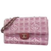 Pre-owned Fabric shoppers Chanel Vintage , Pink , Dames