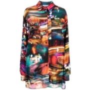 Stijlvolle Shirt voor Mannen en Vrouwen Moschino , Multicolor , Dames