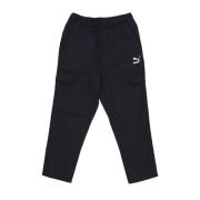 Zwarte Geweven Cargo Broek Puma , Black , Heren