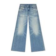 Vintage Denim Jeans Diesel , Blue , Dames