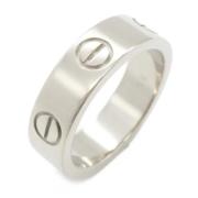 Pre-owned White Gold rings Cartier Vintage , Gray , Dames