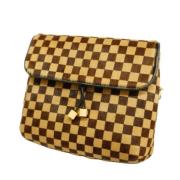 Pre-owned Canvas louis-vuitton-bags Louis Vuitton Vintage , Brown , Da...