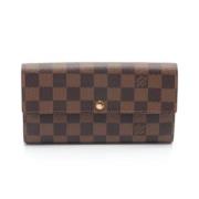 Pre-owned Plastic wallets Louis Vuitton Vintage , Brown , Dames