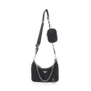 Pre-owned Nylon prada-bags Prada Vintage , Black , Dames