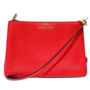 Pre-owned Leather shoulder-bags Michael Kors Pre-owned , Red , Dames