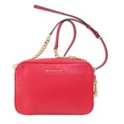 Pre-owned Leather shoulder-bags Michael Kors Pre-owned , Red , Dames