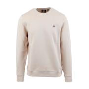 Klassieke Crew Neck Sweatshirt Dickies , White , Heren