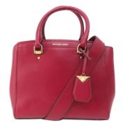 Pre-owned Leather handbags Michael Kors Pre-owned , Red , Dames