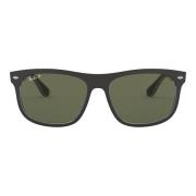 Matzwarte Gepolariseerde Zonnebril Rb4226 Ray-Ban , Black , Heren