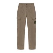 Broek met zakken Stone Island , Brown , Heren