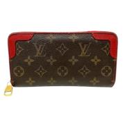 Pre-owned Fabric wallets Louis Vuitton Vintage , Brown , Dames