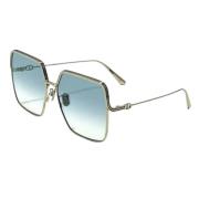 Pre-owned Metal sunglasses Dior Vintage , Blue , Unisex