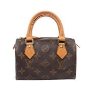 Pre-owned Canvas louis-vuitton-bags Louis Vuitton Vintage , Brown , Da...