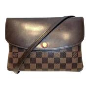 Pre-owned Fabric louis-vuitton-bags Louis Vuitton Vintage , Brown , Da...