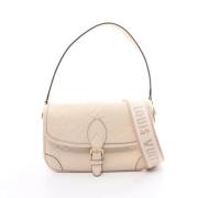 Pre-owned Leather louis-vuitton-bags Louis Vuitton Vintage , Beige , D...