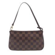 Pre-owned Leather handbags Louis Vuitton Vintage , Brown , Dames