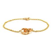 Pre-owned Rose Gold bracelets Cartier Vintage , Yellow , Dames