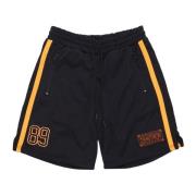 Basketbalshorts van Mesh met Elastische Taille Dolly Noire , Black , H...