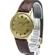 Pre-owned Yellow Gold watches Omega Vintage , Yellow , Heren