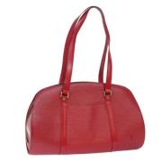 Pre-owned Leather louis-vuitton-bags Louis Vuitton Vintage , Red , Dam...