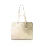 Pre-owned Leather louis-vuitton-bags Louis Vuitton Vintage , Beige , D...