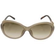 Pre-owned Glass sunglasses Gucci Vintage , Brown , Dames