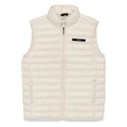 Stony Beige Gewatteerd Vest voor Mannen Calvin Klein , Beige , Heren