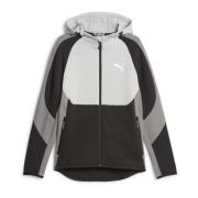 Evostripe Full-zip Hoodie Puma , Gray , Heren