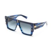 Bps144 B Sunglasses Balmain , Blue , Unisex