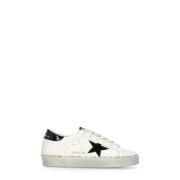 Witte Leren Sneakers met Iconische Ster Golden Goose , White , Dames