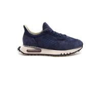 Navy Space Race Sneakers Be Positive , Blue , Heren