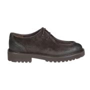 Klassieke veterschoenen met stevige zool Doucal's , Brown , Heren