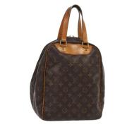 Pre-owned Canvas handbags Louis Vuitton Vintage , Brown , Dames