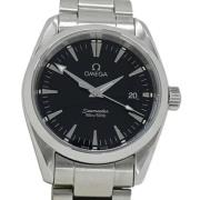 Pre-owned Stainless Steel watches Omega Vintage , Black , Heren