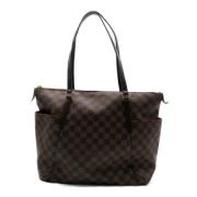 Pre-owned Canvas louis-vuitton-bags Louis Vuitton Vintage , Brown , Da...