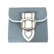 Pre-owned Canvas wallets Dior Vintage , Blue , Dames