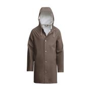 Lichtgewicht Waterdichte Regenjas Stutterheim , Brown , Dames