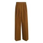 Neutrale broek voor vrouwen Aw24 Dries Van Noten , Brown , Dames