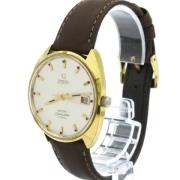 Pre-owned Yellow Gold watches Omega Vintage , Gray , Heren