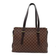 Pre-owned Canvas louis-vuitton-bags Louis Vuitton Vintage , Brown , Da...