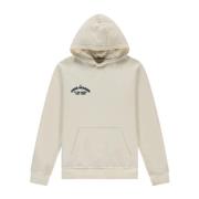 Grafische Print Hoodie 'Jardin' Kultivate , Beige , Heren