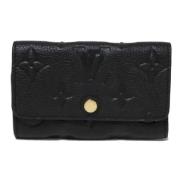 Pre-owned Fabric key-holders Louis Vuitton Vintage , Black , Dames