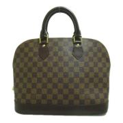 Pre-owned Canvas louis-vuitton-bags Louis Vuitton Vintage , Brown , Da...