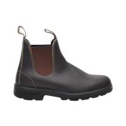 Klassieke leren Beatles enkellaarzen bruin Blundstone , Brown , Heren