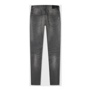 Denim Mid Grey Jeans Pure Path , Gray , Heren